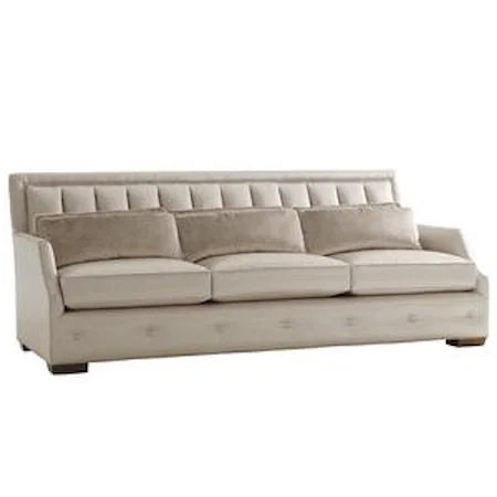 <b>Customizable</b> Audrey Channel Back Sofa